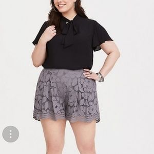 Torrid Lace overlay shorts